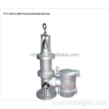 carbon steel or stainless steel P/V valve with force closed device for oil tank